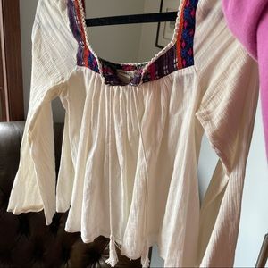 Billabong square neck flowy top